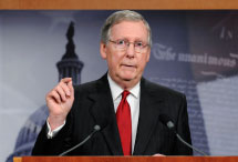 US Senate Minority Leader Mitch McConnell (Reuters/Jonathan Ernst)