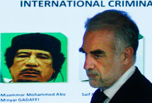ICC chief prosecutor Moreno-Ocampo (Reuters/Jerry Lampen)