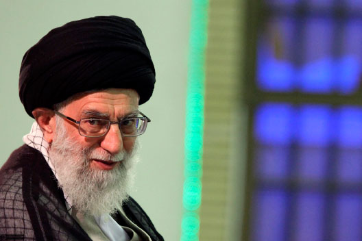  Iran's supreme leader Ayatollah Ali Khamenei (Reuters/Ho New)