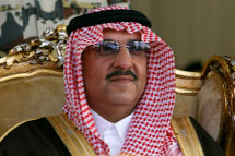 Saudi Deputy Interior Minister Prince Mohammed bin Nayef at a military ceremony near Riyadh(Reuters/Fahad Shadeed) 