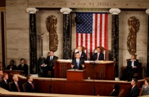 US President Barack Obama addresses a joint session of Congress (Reuters/Larry Downing)