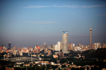 A view of the city of Johannesburg.(REUTERS/Siphiwe Sibeko)