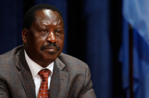 Kenya's Prime Minister Raila  Odinga attends a news conference on the  situation in the Horn of Africa, at the U.N. headquarters in New York.(REUTERS/Jessica  Rinaldi)