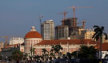 Office buildings under construction in Luanda. (REUTERS/Mike Hutchings)