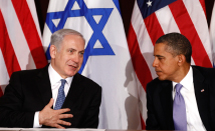 U.S. President Barack Obama and Israel's Prime Minister Benjamin Netanyahu. (REUTERS/Kevin Lamarque) 