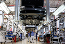 Volkswagen car plant at Sao Bernardo do Campo, Brazil. (REUTERS/Nacho Doce) 