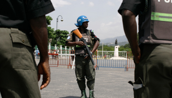 UN peacekeepers from Nigeria. (REUTERS/Eduardo Munoz)