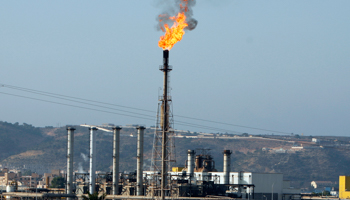 An Algerian liquefied petroleum gas refinery. (REUTERS/Zohra Bensemra)