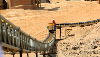 The Ariab mine in Sudan. (REUTERS/Mohamed Nureldin Abdallah)