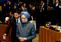 Prime Minister Manmohan Singh.  (REUTERS/POOL New)