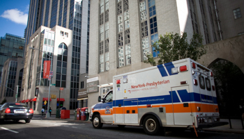The New York Presbyterian Hospital. (REUTERS/Allison Joyce)