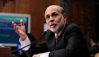 US Federal Reserve Chairman Ben Bernanke. (REUTERS/Jason Reed)