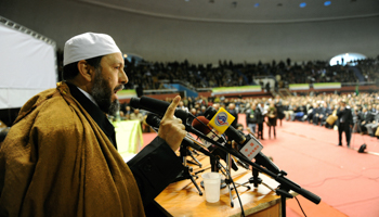 Sheikh Abdallah Djaballah, head of Front for Justice and Development party. (REUTERS/Stringer)