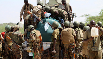 African Union troops in Somalia. (REUTERS/Feisal Omar)
