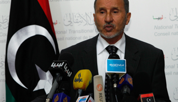 TNC chairman Mustafa Abdel-Jalil. (REUTERS/Ismail Zetouni)