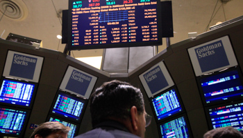 Traders at the New York Stock Exchange. (REUTERS/Brendan McDermid)