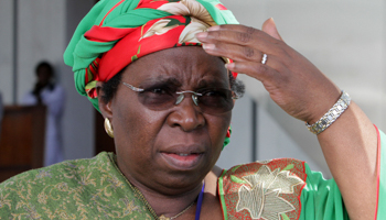 South Africa's Home Affairs Minister Nkosazana Dlamini-Zuma. (REUTERS/Noor Khamis)