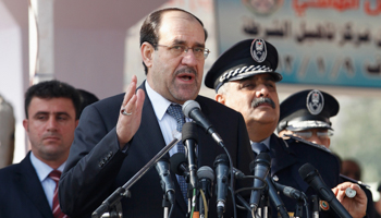 Prime Minister Nouri al-Maliki. (REUTERS/Mohammed Ameen)