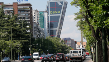 Spain's Bankia bank headquarters building in Madrid (REUTERS/Juan Medina)