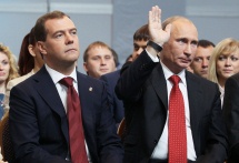 Russia's President Vladimir Putin and Prime Minister Dmitry Medvedev (REUTERS/RIA Novosti)