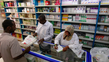 A pharmacy in Khartoum (REUTERS/Mohamed Nureldin Abdallah)
