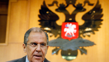 Foreign Minister Sergei Lavrov (REUTERS/Denis Sinyakov)