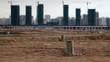 Formation works take place in Qianhai (REUTERS/Bobby Yip)