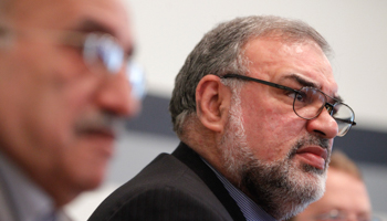 Iran's ambassador to Russia Seyed Mahmoud-Reza Sajjadi (REUTERS/Reuters Staff)