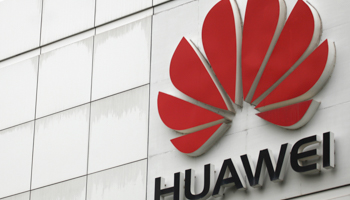 The logo of the Huawei Technologies Co. Ltd. (REUTERS/Siu Chiu)
