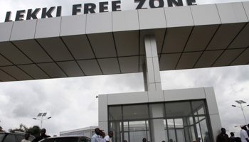 The Lekki Free Zone in Lagos (REUTERS/Akintunde Akinleye)