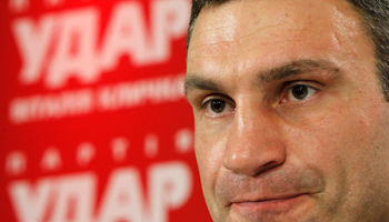 UDAR party leader Vitaly Klitschko (REUTERS/Gleb Garanich)