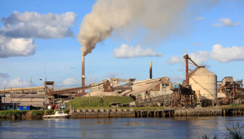 A bauxite ore concentration plant belonging to China's Bosai Minerals in Guyana (REUTERS/Andrea De Silva)