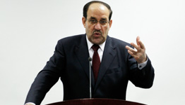 Prime Minister Nuri al-Maliki (REUTERS/Thaier Al-Sudani)