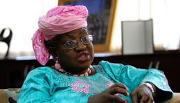 Nigeria's Finance Minister Ngozi Okonjo-Iweala (REUTERS/Afolabi Sotunde)