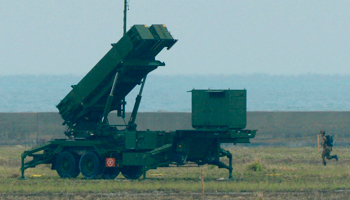 A PAC-3 missiles unit on Ishigaki Island, Okinawa (REUTERS/Kyodo)