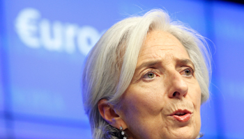 International Monetary Fund executive director Christine Lagarde (REUTERS/Sebastien Pirlet)