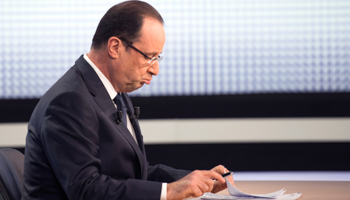President Francois Hollande (REUTERS/Fred Dufour/Pool)