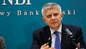 Marek Belka, Poland's central bank governor (Reuters/Peter Andrews)