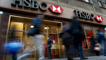 An HSBC bank branch in New York (Reuters/Mike Segar)