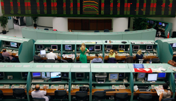 Traders work at the Istanbul Stock Exchange (Reuters/Osman Orsal)