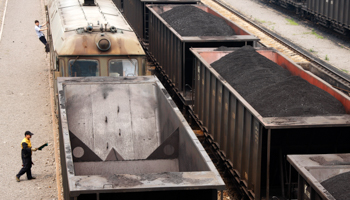 Freight trains loaded with coal (Reuters/Stringer)