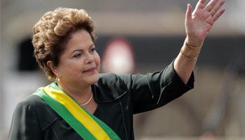 Brazil's President Dilma Rousseff (Reuters/Ueslei Marcelino)