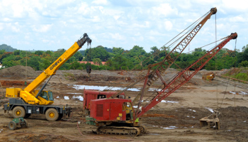 Machinery is seen at the Congolese state mining company Gecamines in Kambove (Reuters/Jonny Hogg)