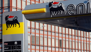 A petrol station of Italy's energy group ENI (Reuters/Remo Casilli)