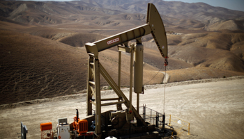 A pumpjack brings oil to the surface in the Monterey Shale, California (Reuters/Lucy Nicholson)