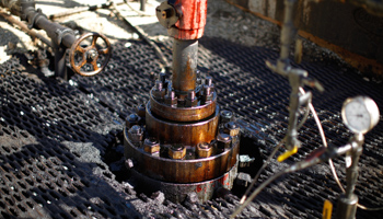 A pumpjack brings oil to the surface in the Monterey Shale, California (Reuters/Lucy Nicholson)