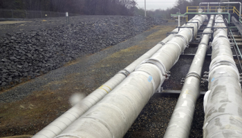 Pipes are seen at Dominion's Cove Point liquefied natural gas plant on Maryland's Chesapeake Bay (Reuters/Tim Gardner)