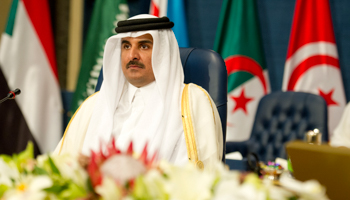 Qatar's Emir Sheikh Tamim bin Hamad al-Thani attends the Arab League Summit in Kuwait (Reuters/Stephanie McGehee)