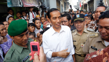 Jakarta's Governor Joko Widodo (Reuters/Enny Nuraheni)