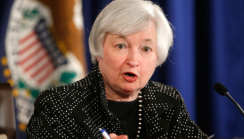 US Federal Reserve Chair Janet Yellen (Reuters/Jonathan Ernst)